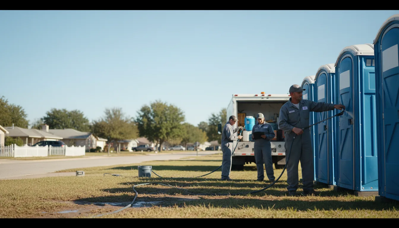 Long-Term Portable Toilet Rental in Minden, LA near me